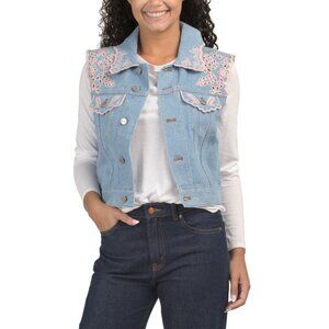DRIFTWOOD JEANS Medium Wash Venus X Promise Denim Vest